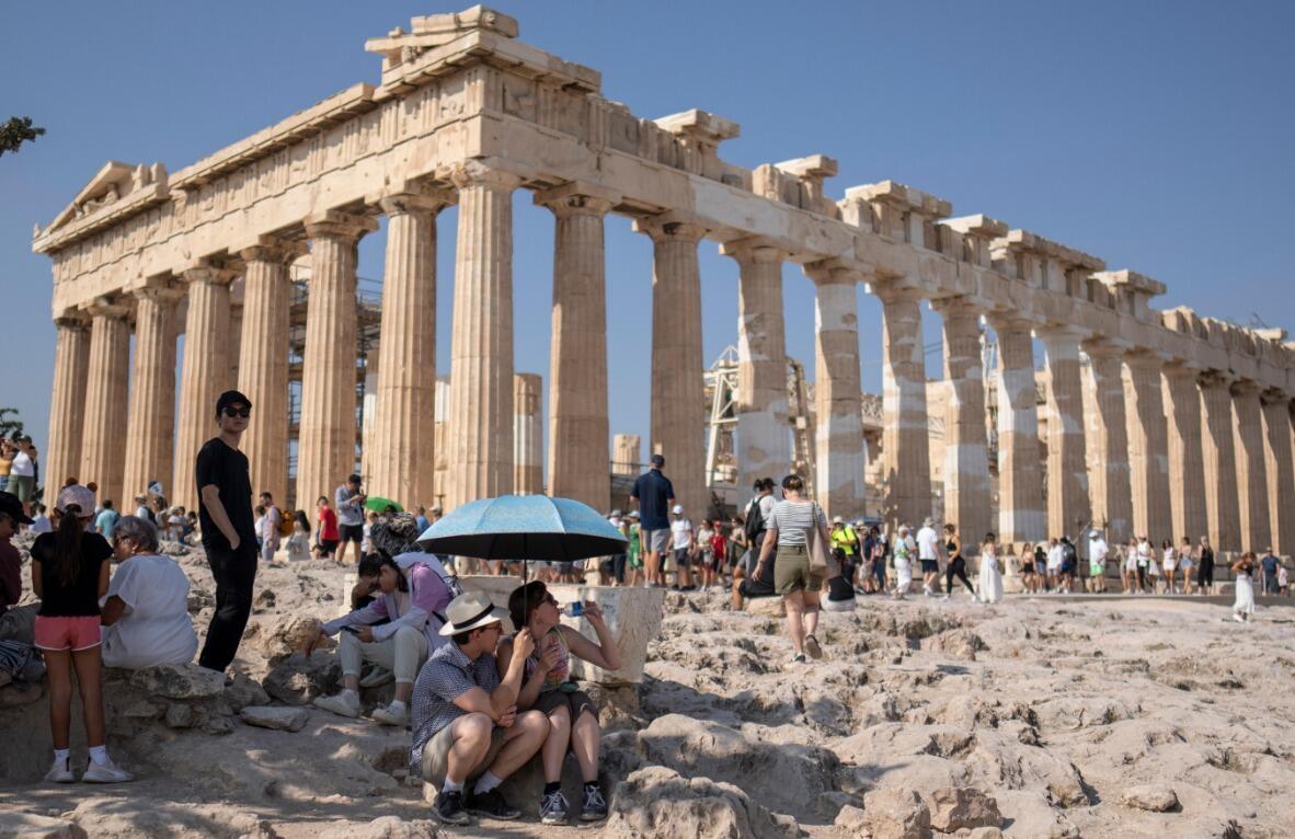 Griekenland plant uurlijkse limieten voor bezoekers aan de Akropolis