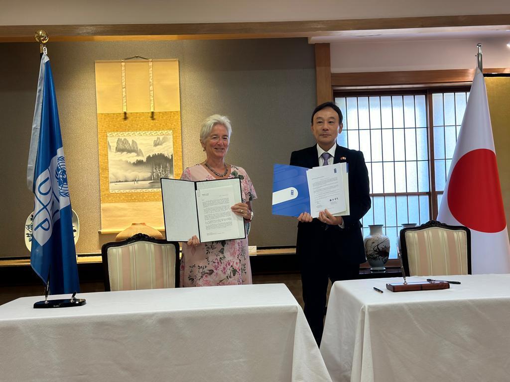 Japan, UNDP om puinrecyclingfaciliteiten te bouwen in aardbevingsgebied
