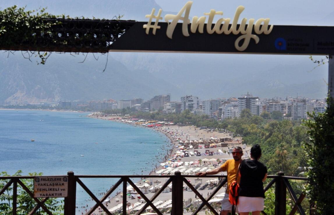 Meer dan 9 miljoen buitenlandse toeristen bezoeken Antalya