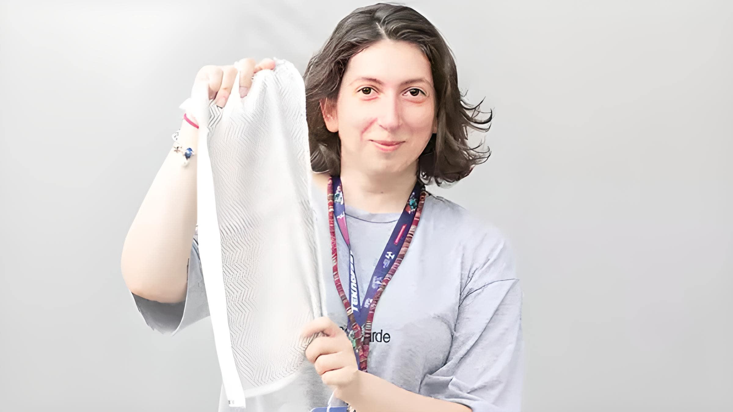 Ingenieur ontwerpt geavanceerde 'smart fabric' voor gezondheidsmonitoring