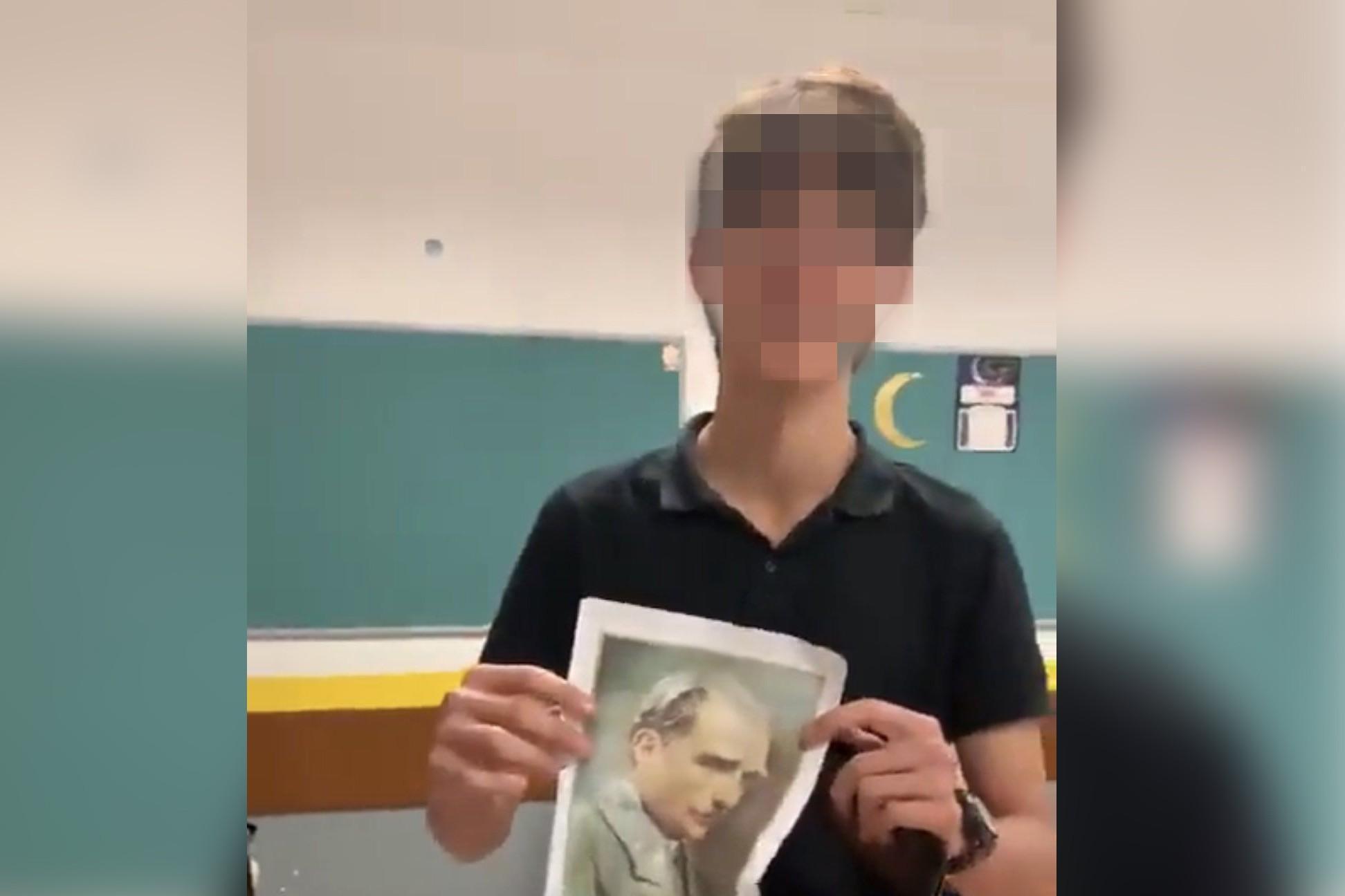 Middelbare scholier riskeert gevangenisstraf wegens gebrek aan respect voor Atatürk