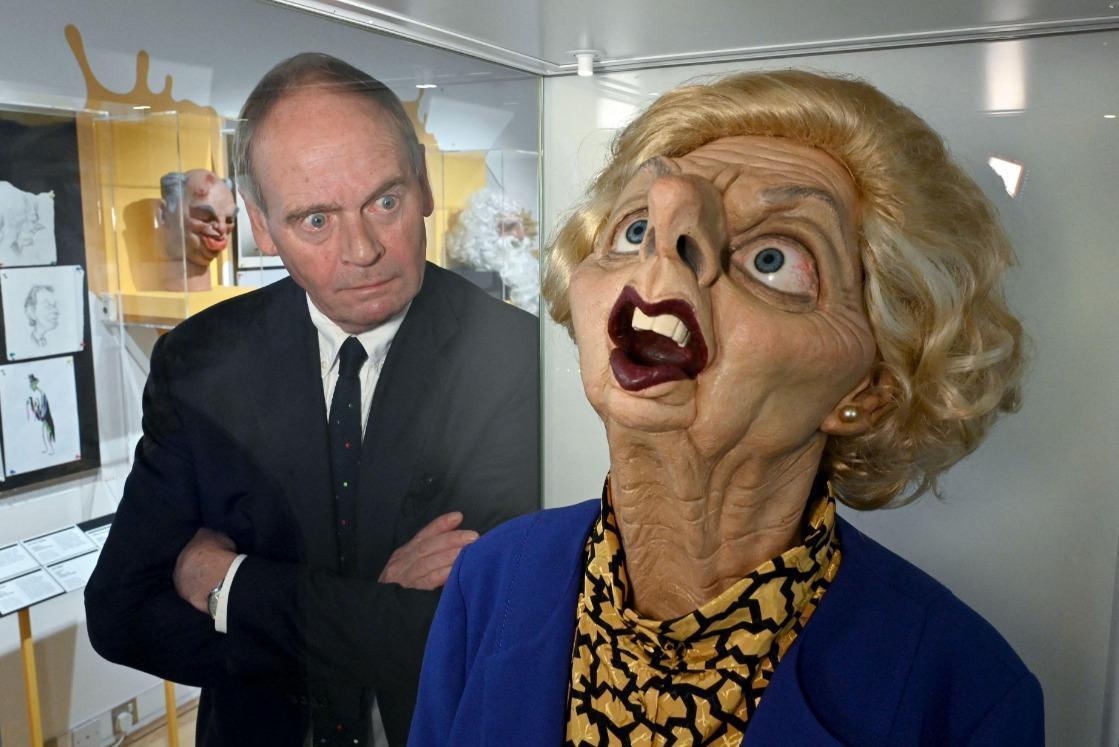 Britse satire Spitting Image gevierd in nieuwe tentoonstelling