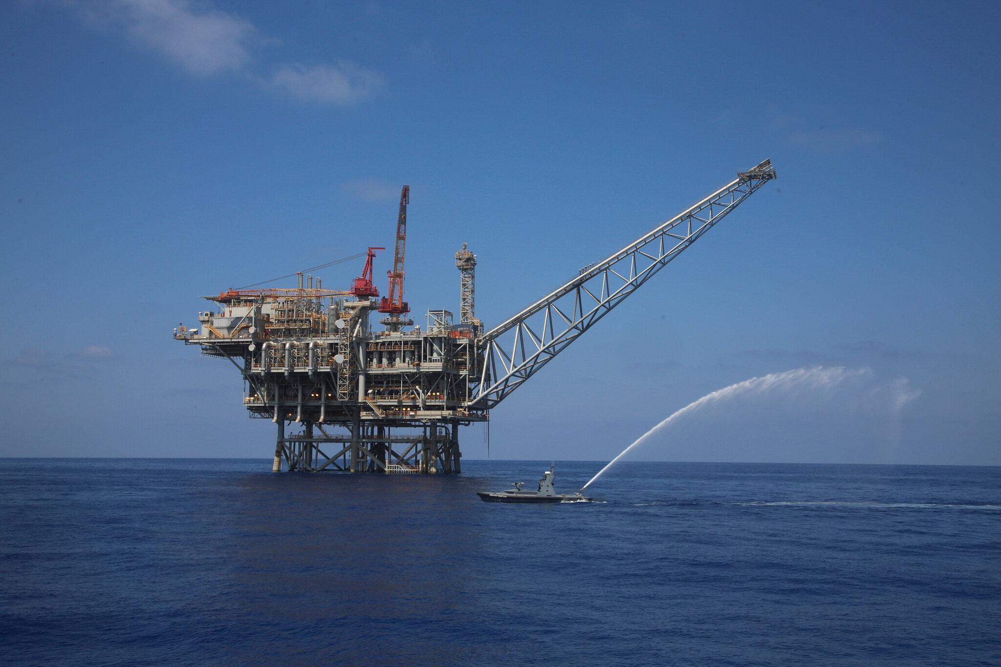Chevron sluit gasplatform voor de kust van Israël af