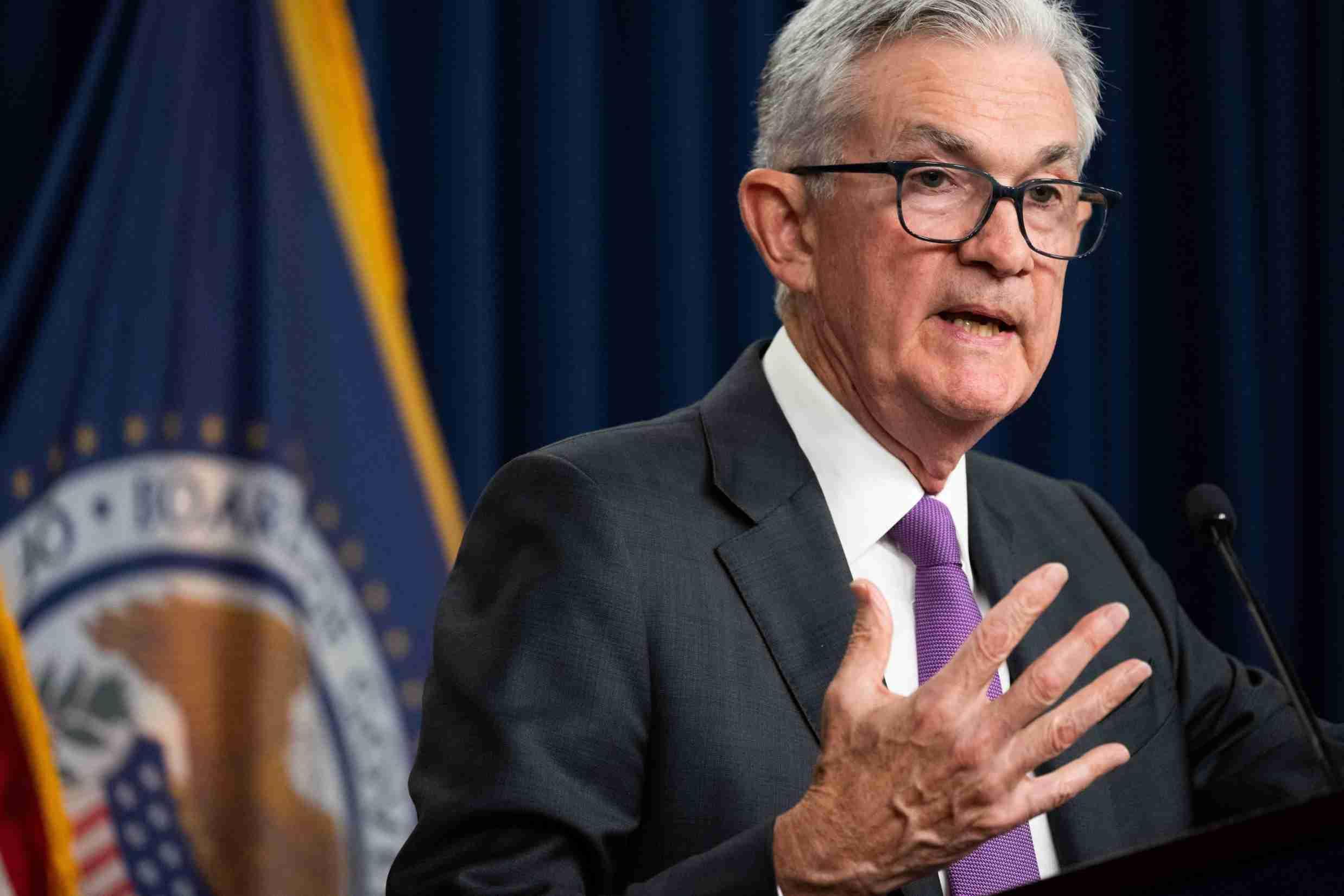 De Amerikaanse inflatie is nog steeds te hoog, zegt de voorzitter van de Fed