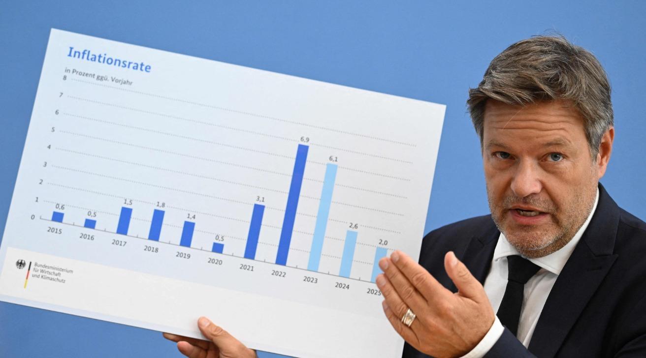 De Duitse economie zal in 2023 krimpen, zegt de regering