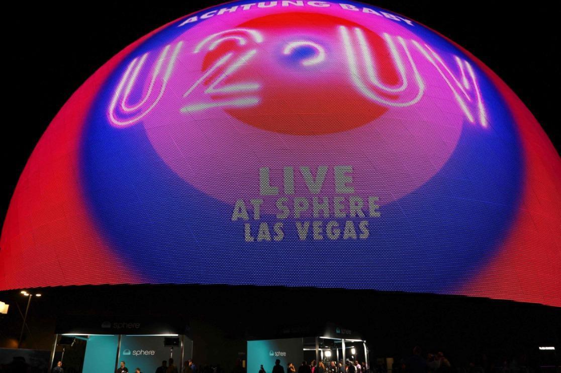 U2-concert opent enorme Sphere-locatie