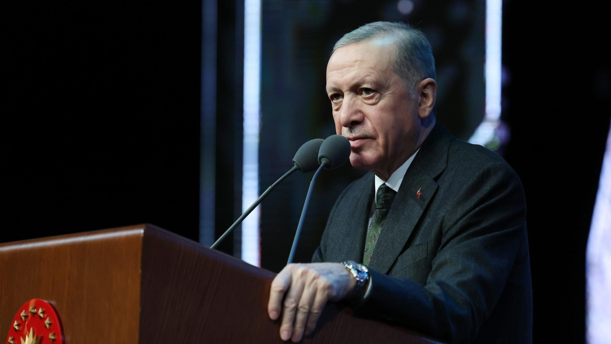 Erdoğan veroordeelt de mondiale passiviteit ten aanzien van het bloedbad in Gaza