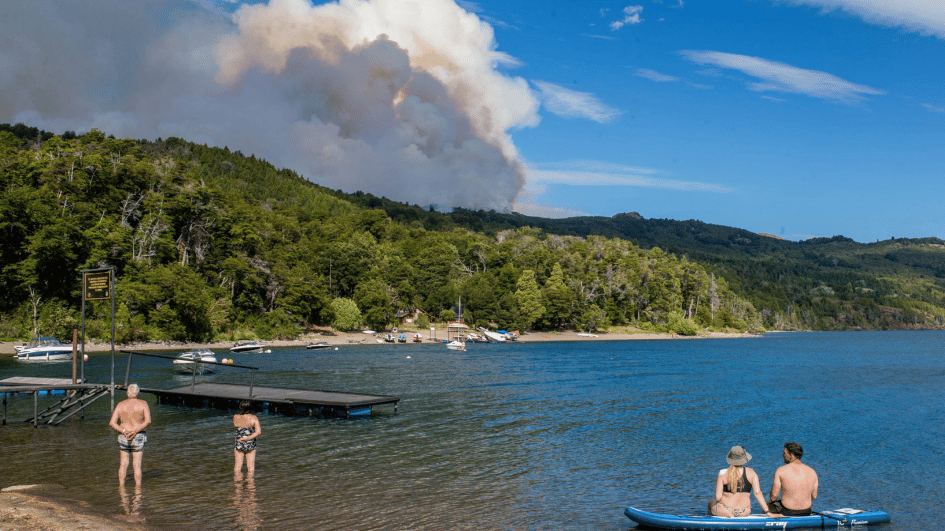 Brand in het UNESCO-park in Argentinië veroorzaakt door brandstichting