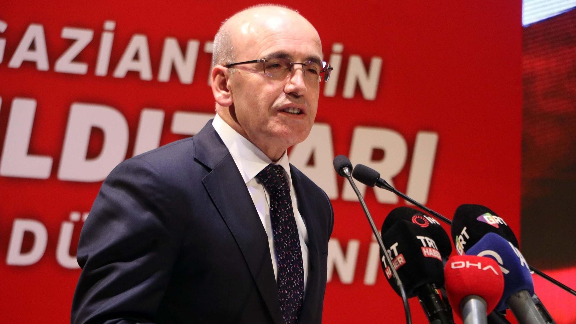De inflatie zal blijven dalen, zegt Şimşek
