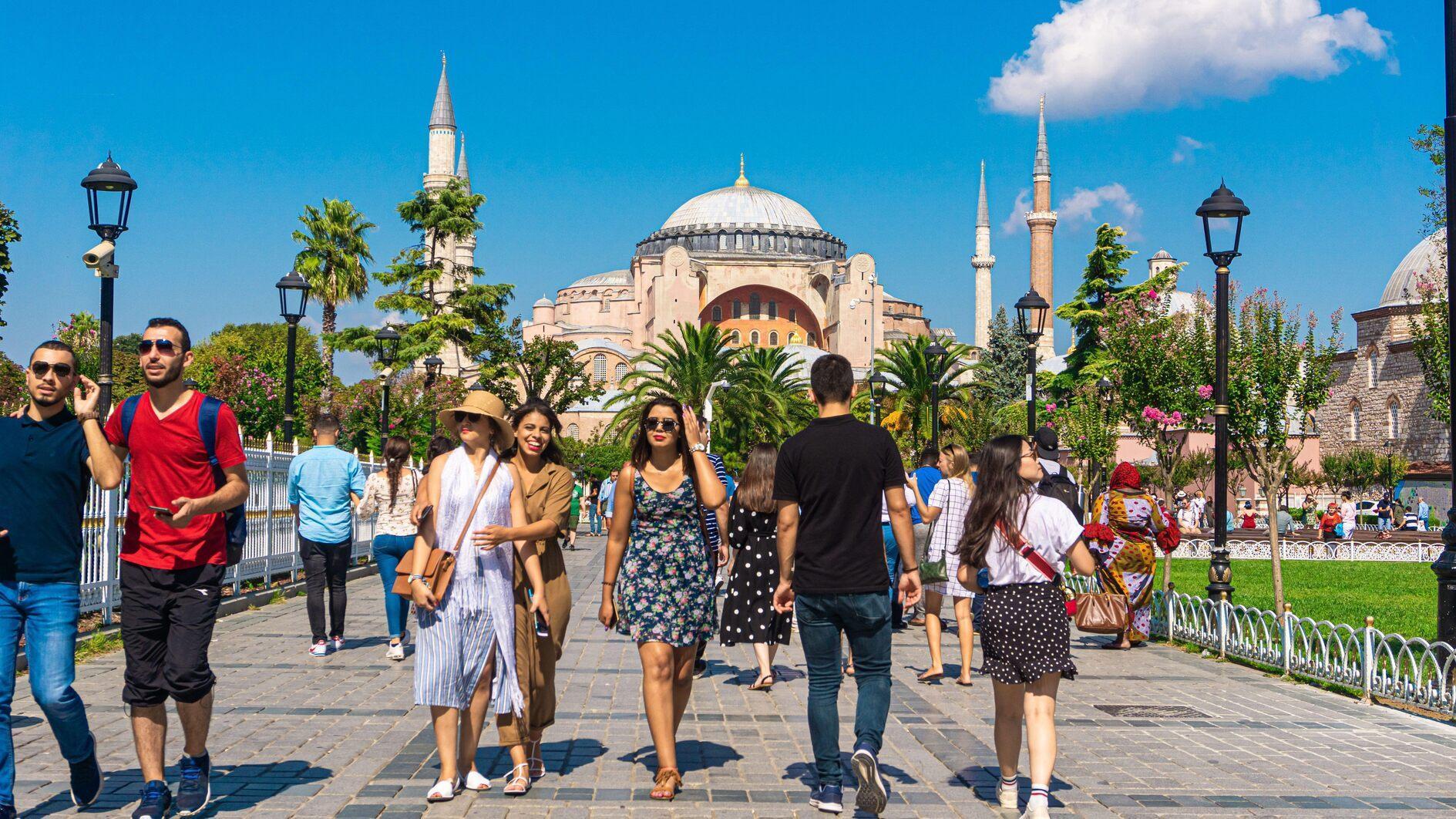 Hagia Sophia-bezoekers betalen toegangsprijs