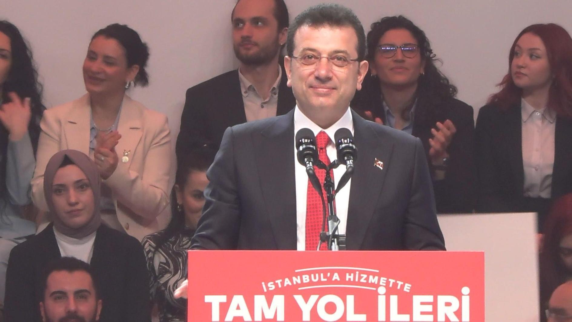 İmamoğlu begint aan een herverkiezingscampagne voor Istanbul