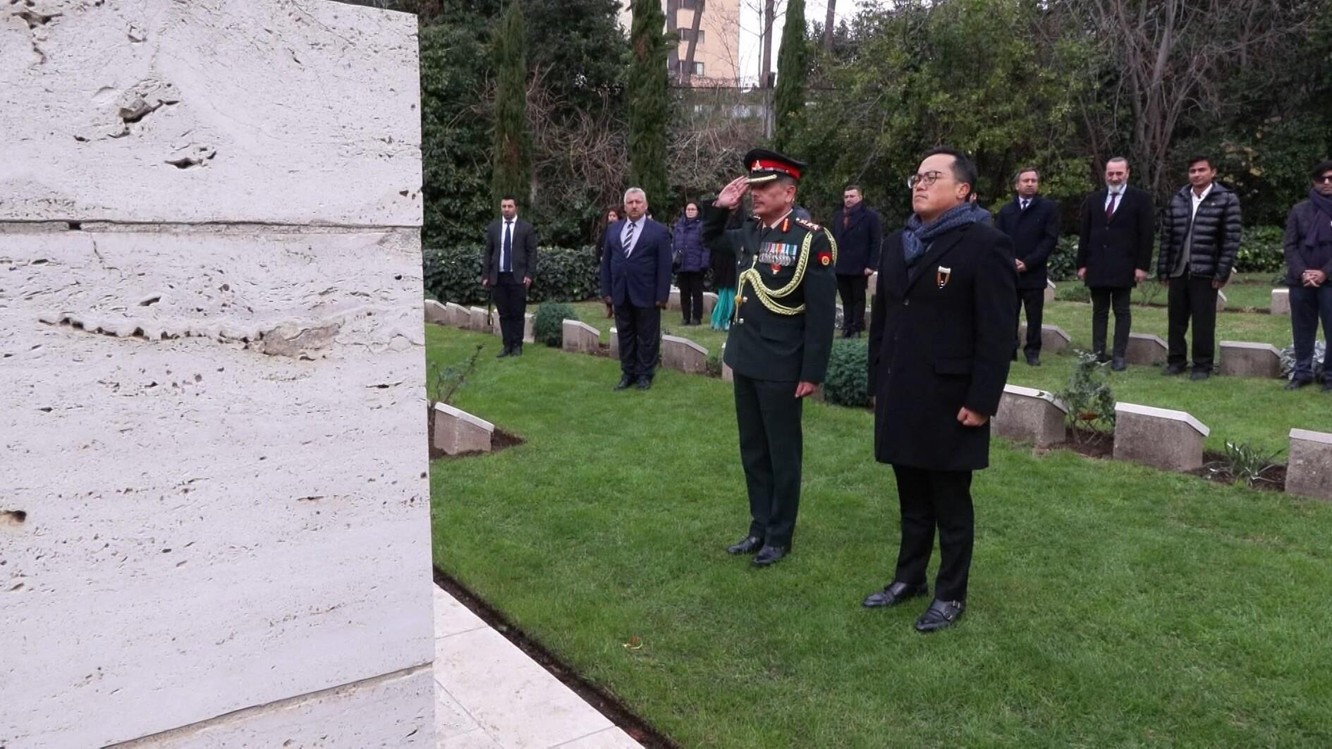 Indiase soldaten gedood tijdens de Gallipoli-campagne herdacht in Istanbul