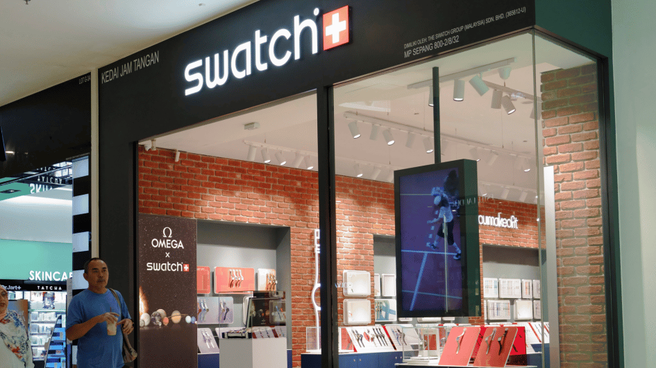 Swatch boekt een lager dan verwachte winst voor 2023