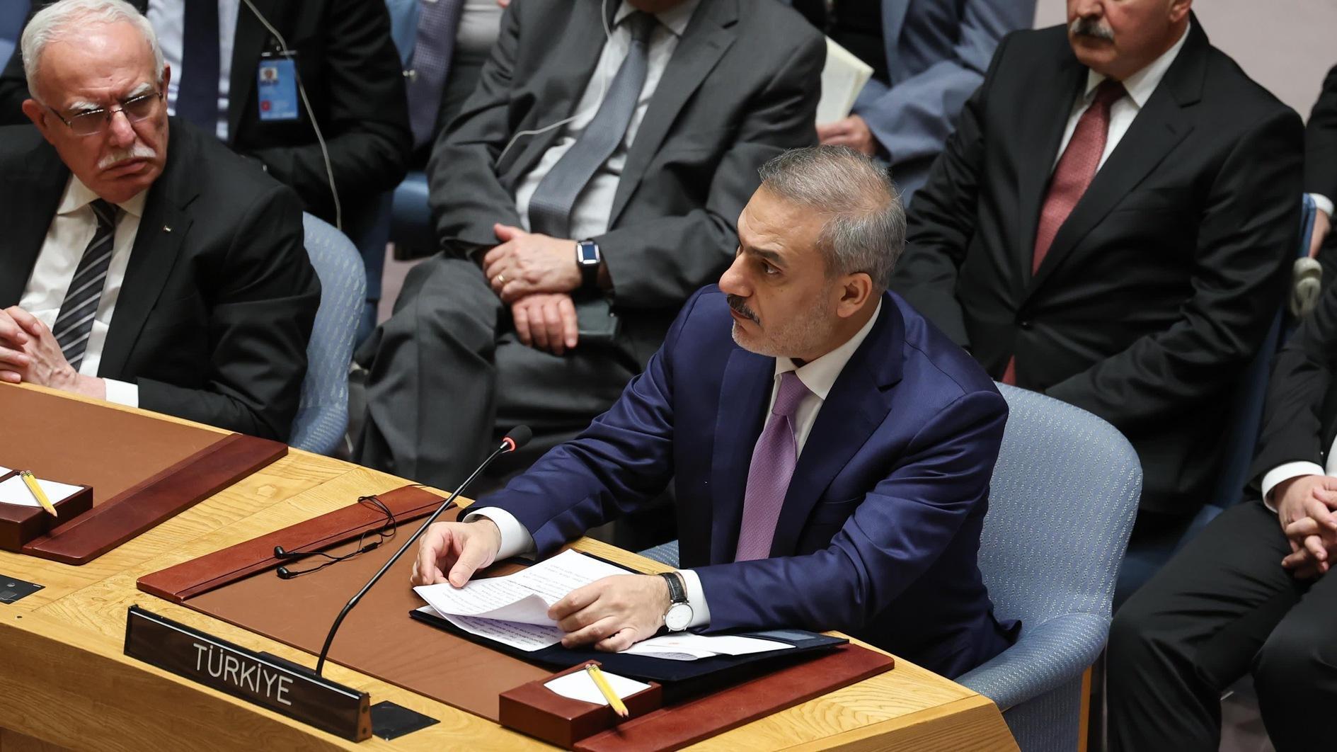 Türkiye herhaalt zijn oproep tot een diplomatieke oplossing voor de Israëlisch-Palestijnse kwestie