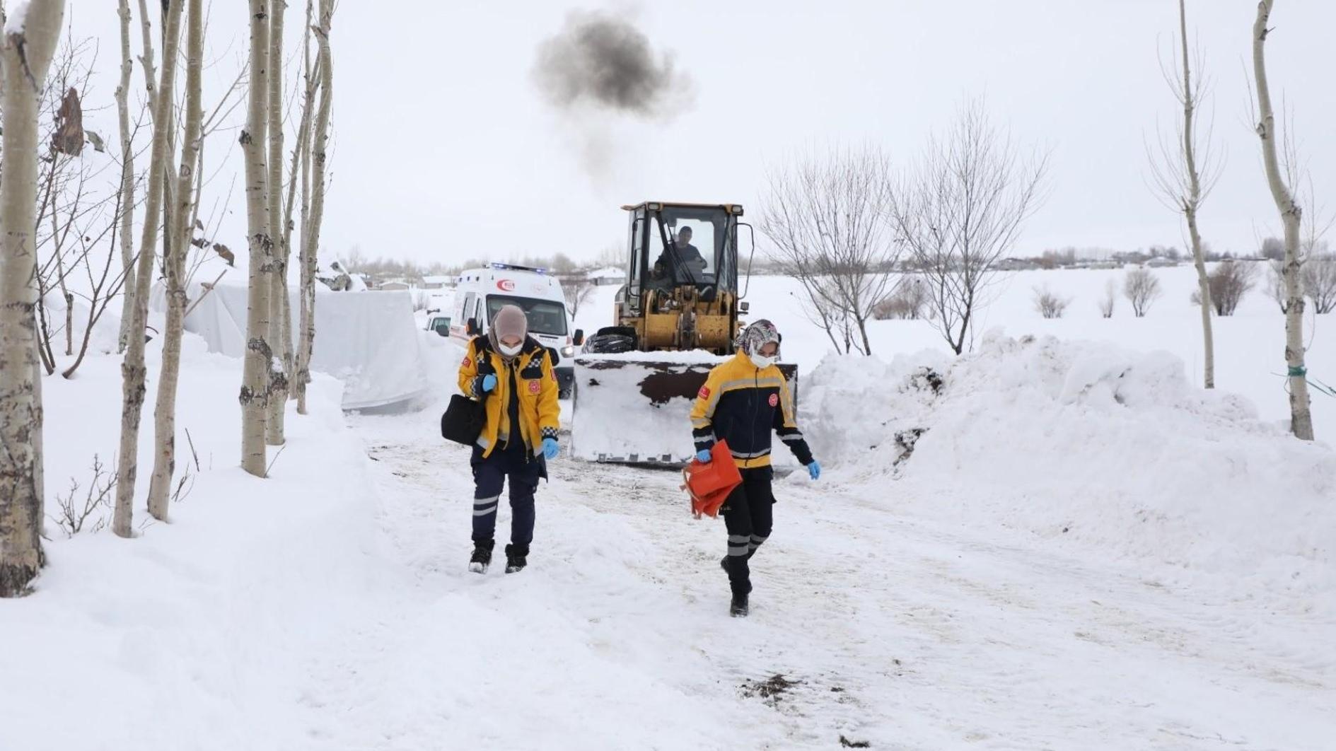 Türkiye kampt met hevige sneeuwval