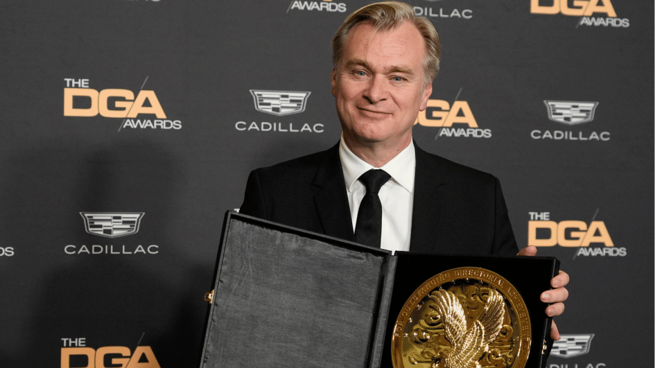 Christopher Nolan wint prijs voor topregisseur