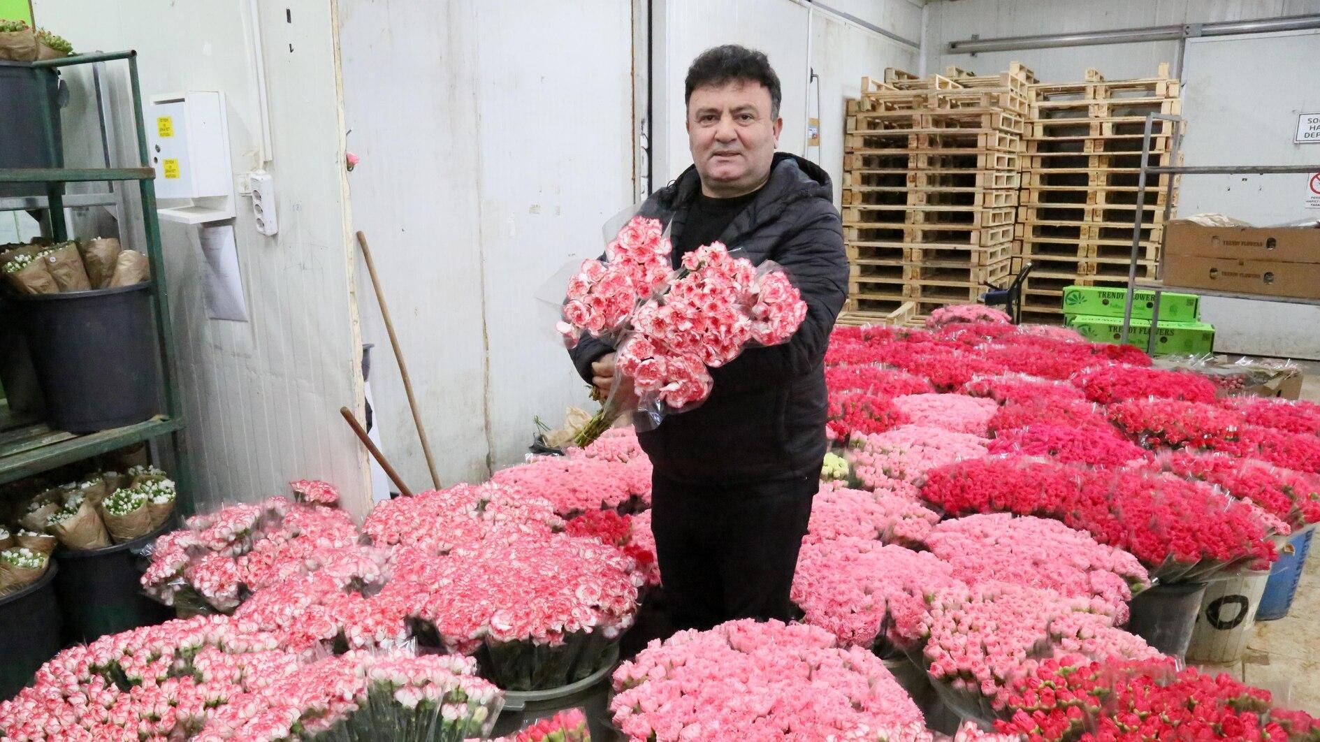 De bloemenexport naar Europa stijgt vóór Valentijnsdag