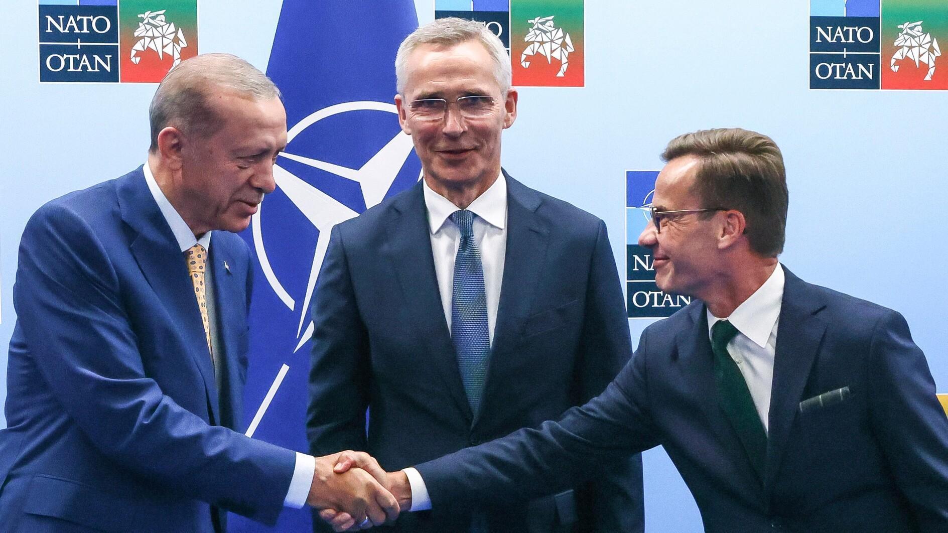 Erdoğan en Kristersson bespreken antiterreurmechanismen en bilaterale banden