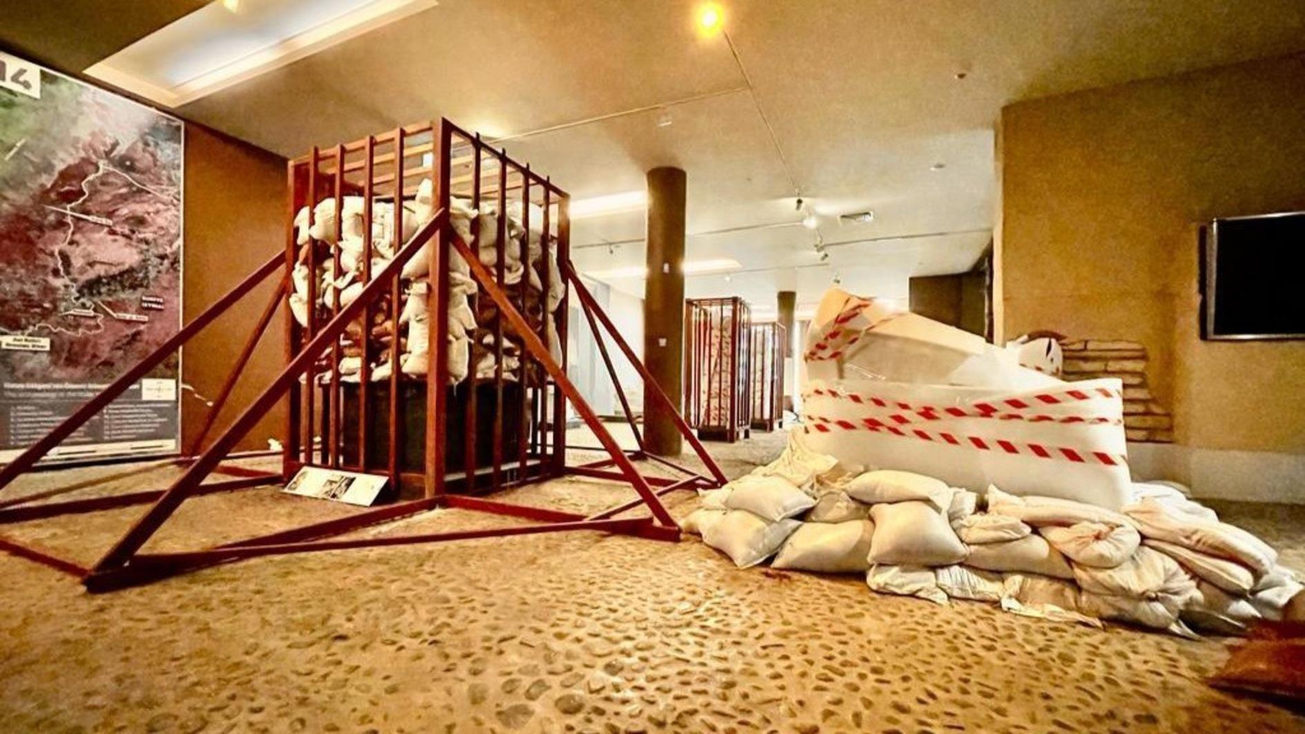 Het door de aardbeving getroffen Hatay Archeologisch Museum wordt versterkt