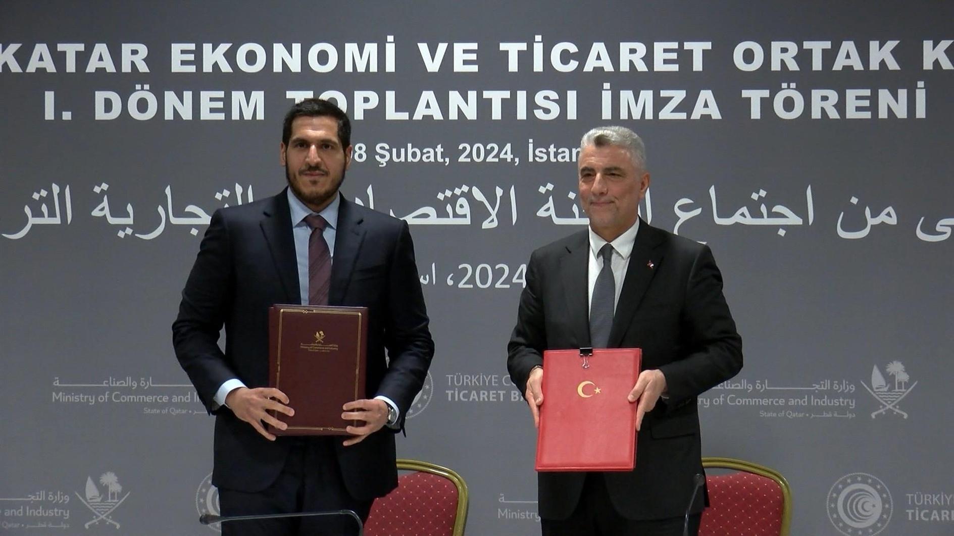 Türkiye en Qatar smeden nauwere commerciële en handelsbetrekkingen