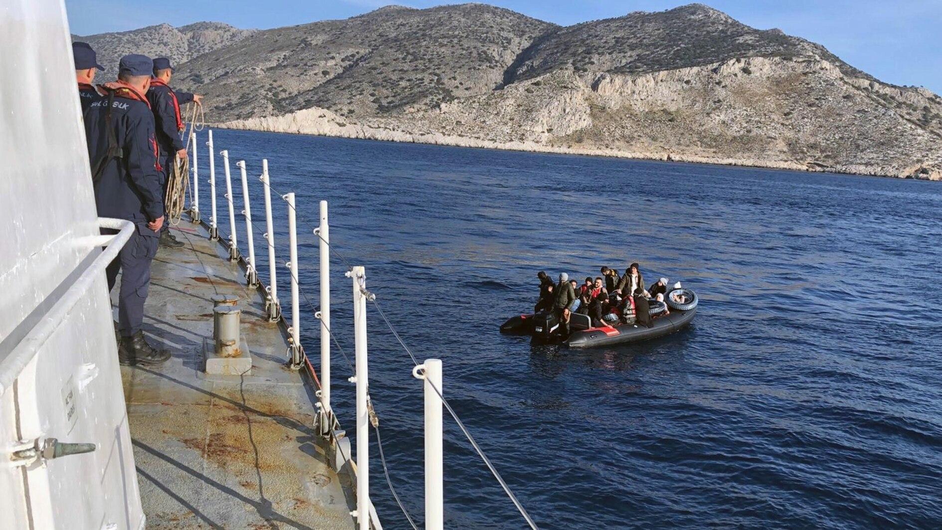 Vorig jaar werden ongeveer 24.000 migranten gered in Turkse wateren: ministerie