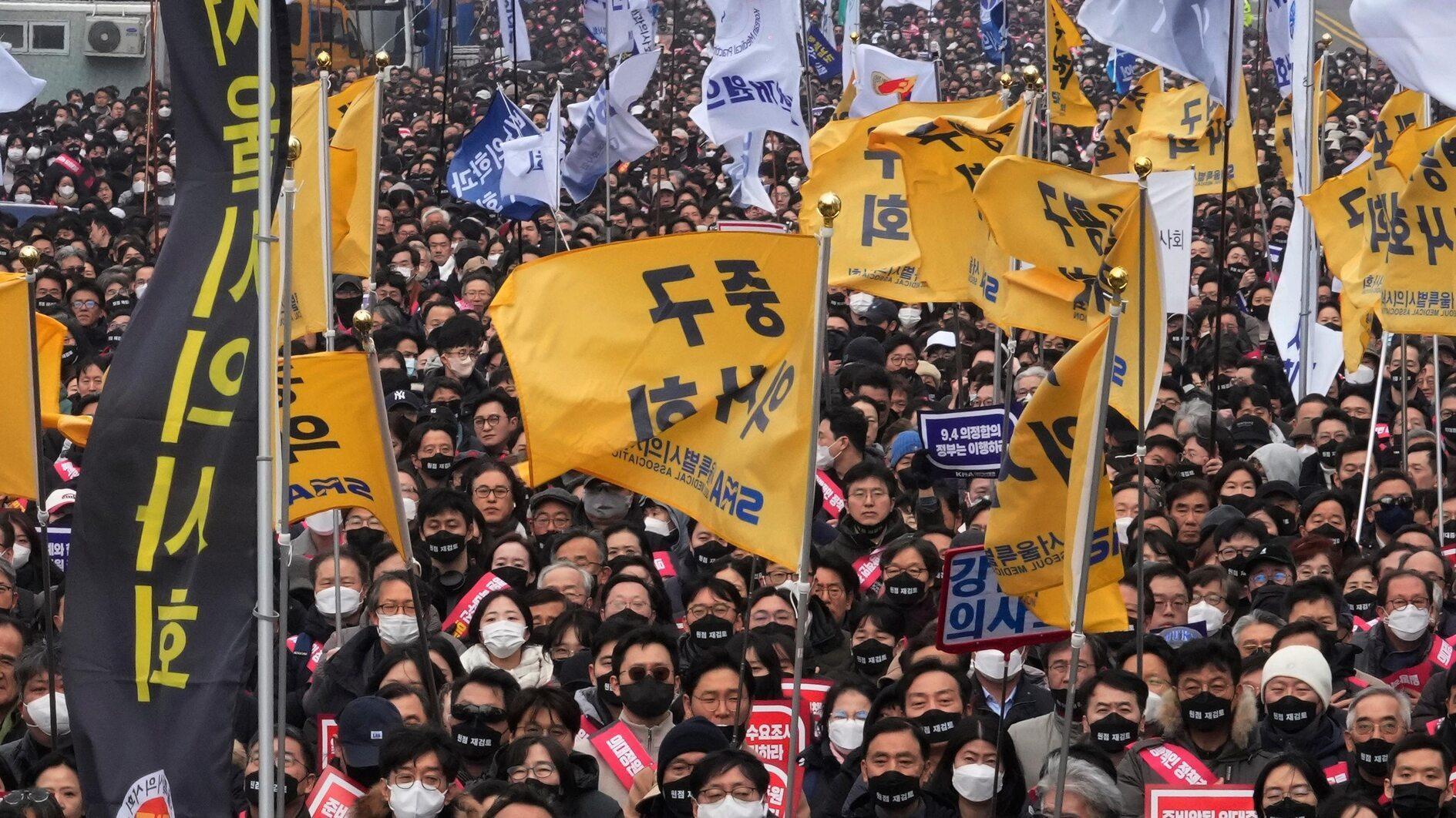 Zuid-Koreaanse artsen verwerpen het voorstel van de regering om de staking te beëindigen