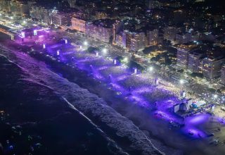 Madonna geeft grootste concert ooit op het strand van Copacabana
