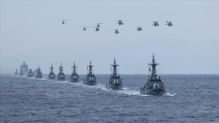 Turkse marine begint grootschalige militaire oefening