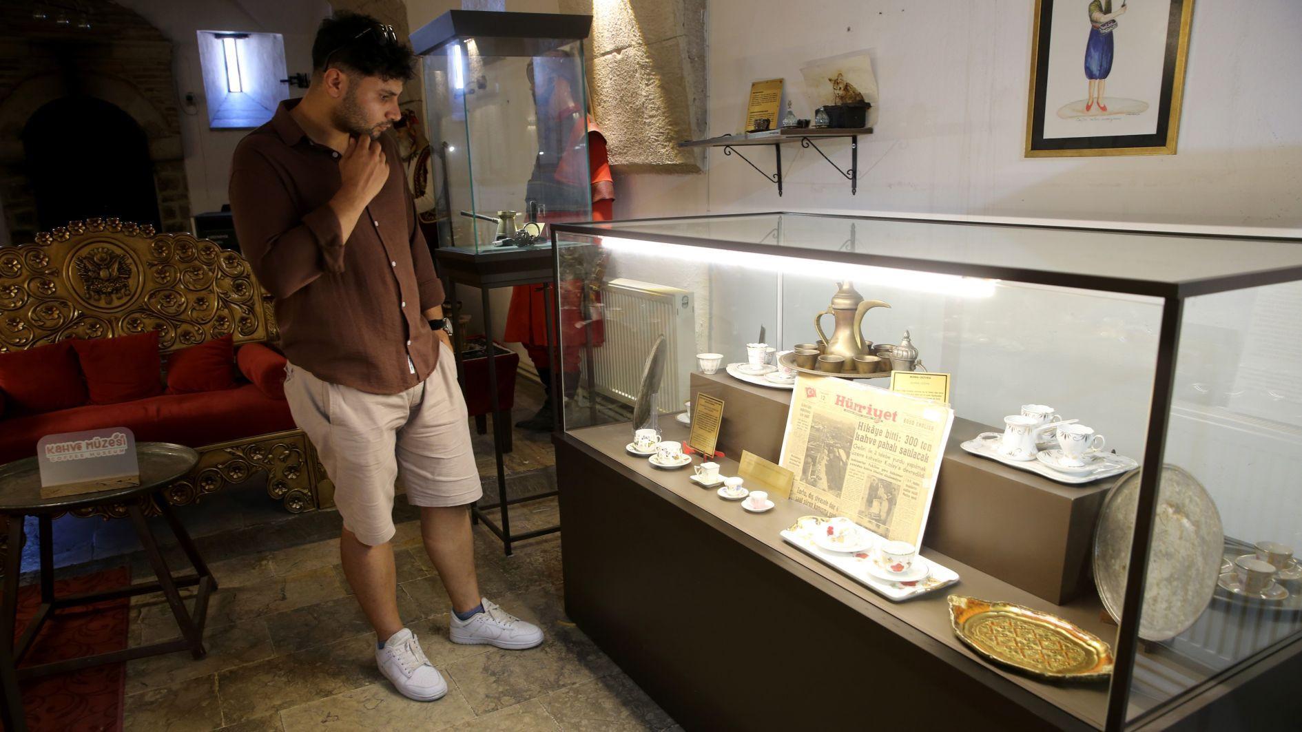 Bezoekers verkennen koffiegeschiedenis in Safranbolu