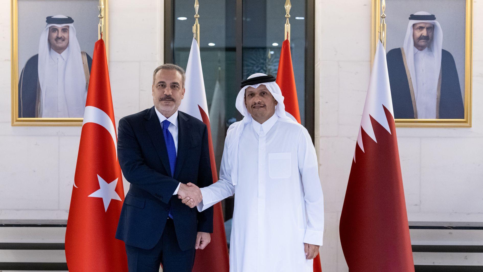 Turkse topdiplomaat houdt gesprekken op hoog niveau in Doha