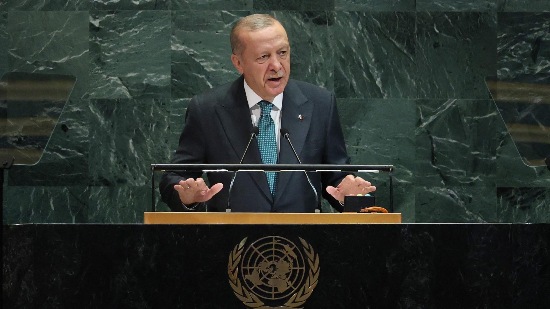 Erdoğan: Israël nastreeft het beleid van massamoord in Gaza