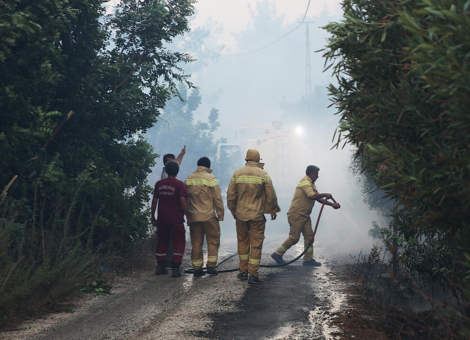 Türkiye breidt voordelen uit voor Wildfire -vrijwilligers