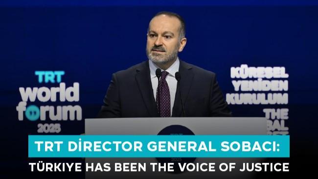 TRT-directeur-generaal Sobacı: “Türkiye is de stem van gerechtigheid geweest”