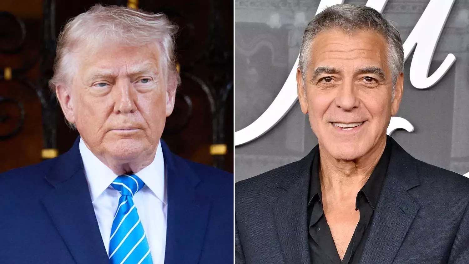 Trump sluit zich aan bij de kritiek op het Franse paspoort van Clooney