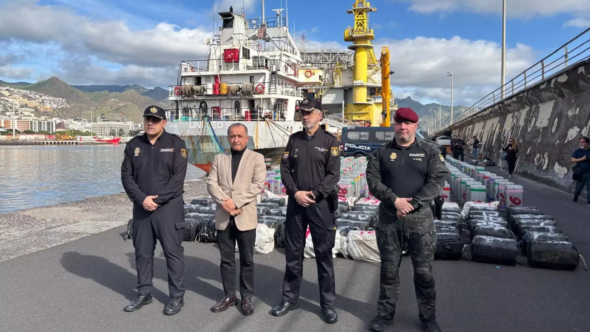 Türkiye opent een onderzoek naar de inbeslagname van cocaïne op de Canarische Eilanden
