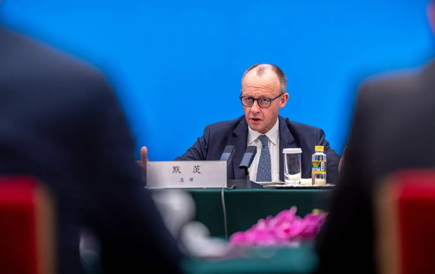 De Duitse Merz vertelt Xi over grote kansen om banden te ontwikkelen