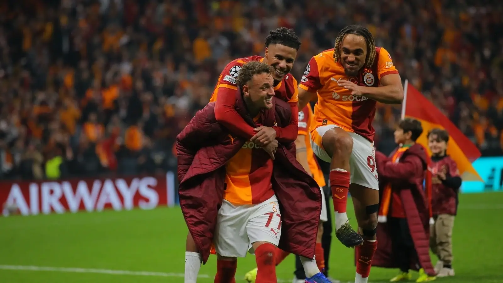 Galatasaray verslaat Juventus met 5-2 in de Champions League