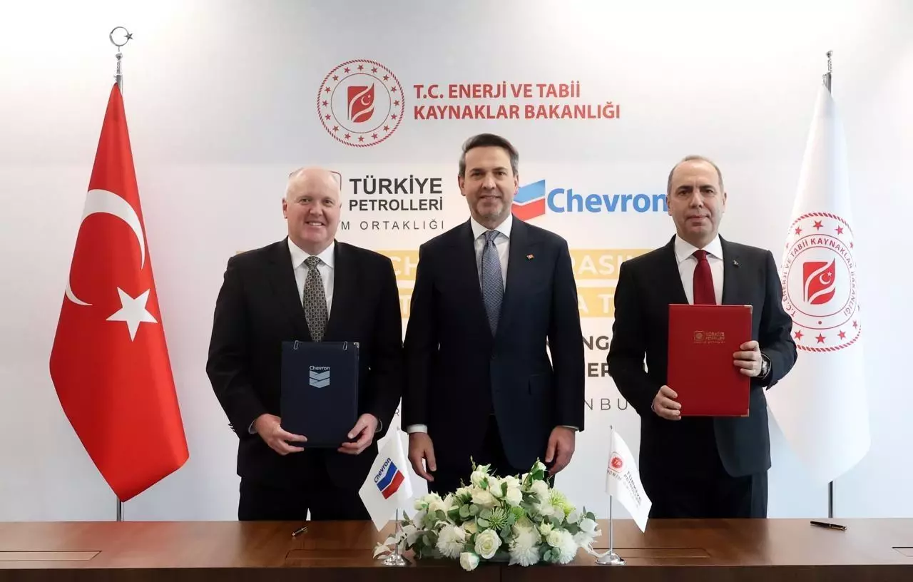Turkish Petroleum en Chevron ondertekenen pact over olie- en gasexploratie