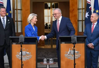 Australië en de EU gaan akkoord met een ingrijpend nieuw handelsverdrag