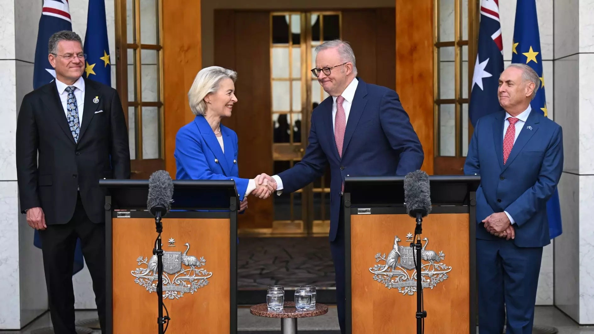 Australië en de EU gaan akkoord met een ingrijpend nieuw handelsverdrag