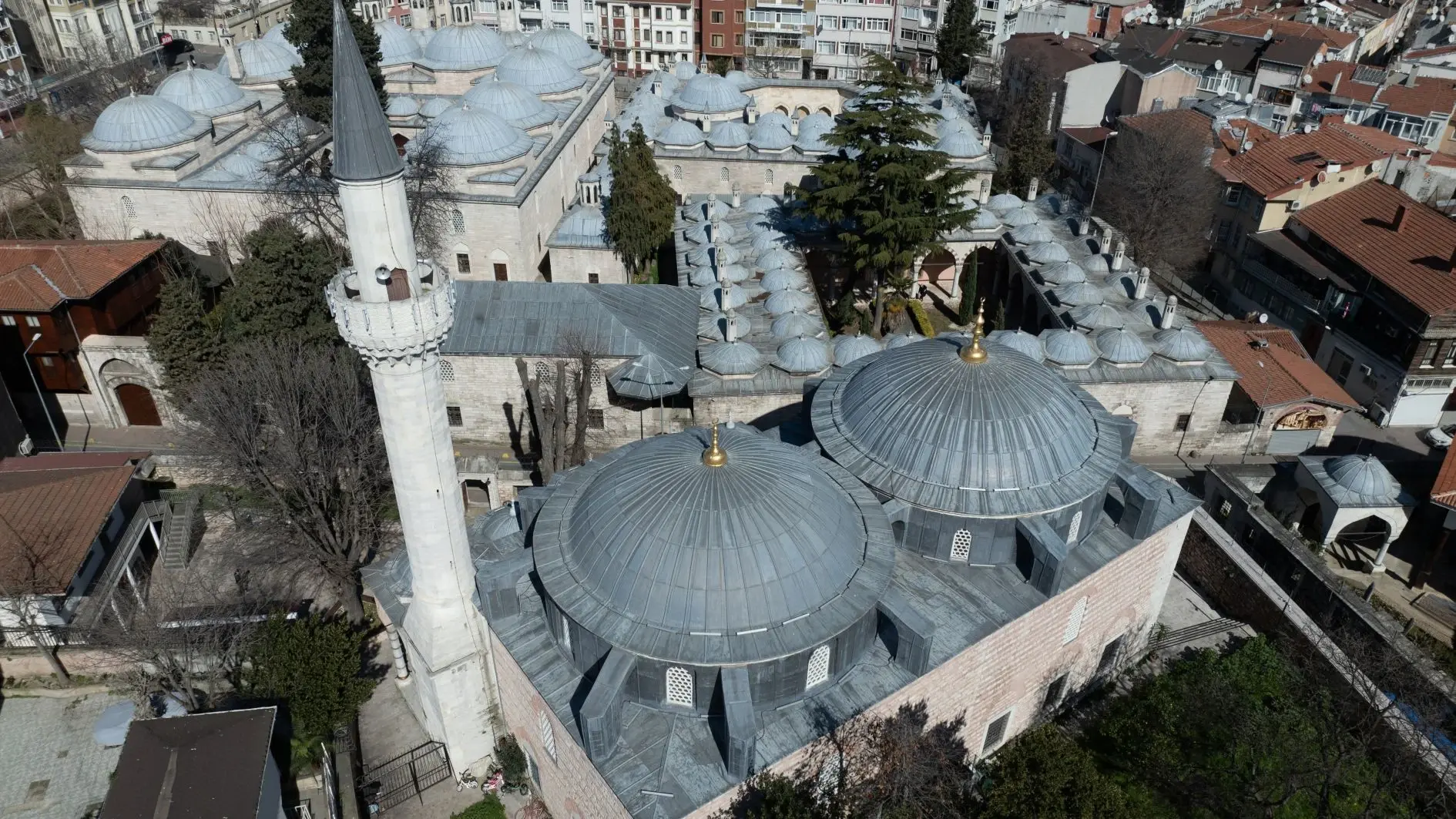 Mimar Sinan's eerste hoofdarchitect-moskee in Istanbul