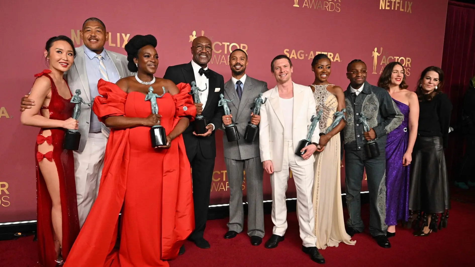 Sinners wint de hoofdprijs bij de Screen Actors Guild Awards