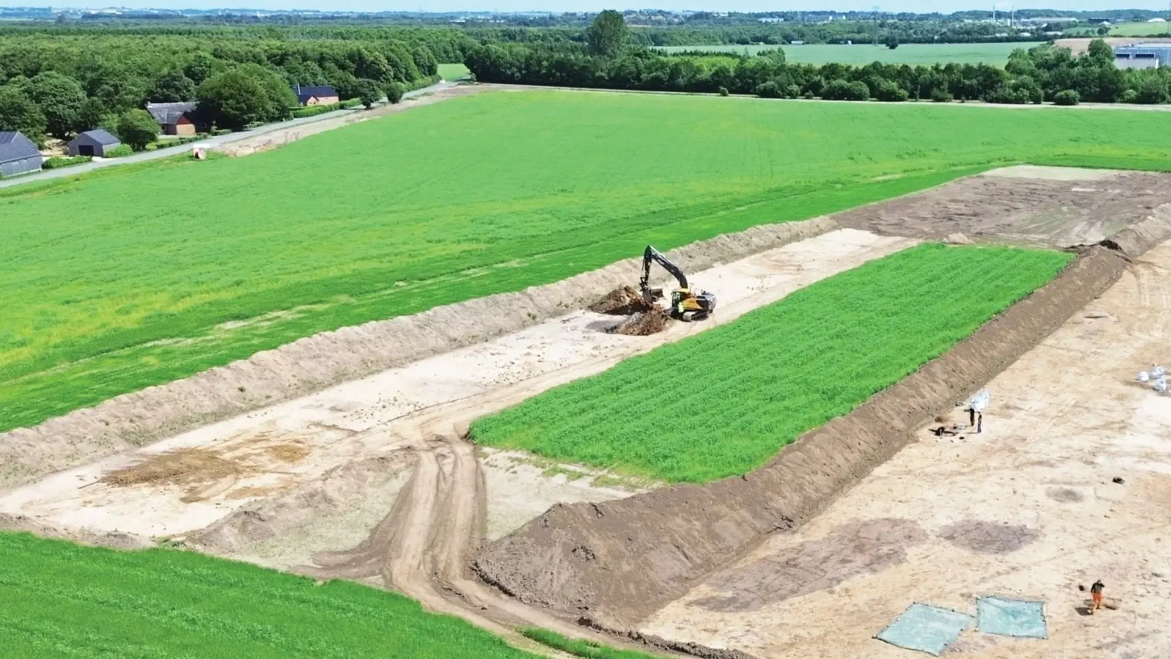 Enorme Viking-textielproductielocatie gevonden in Denemarken