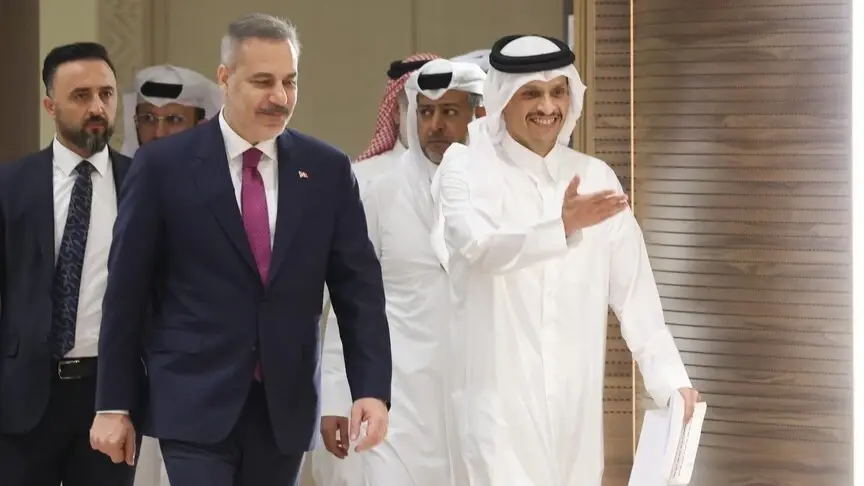 Turkse en Qatarese ministers van Buitenlandse Zaken bespreken gesprekken tussen Iran en de VS