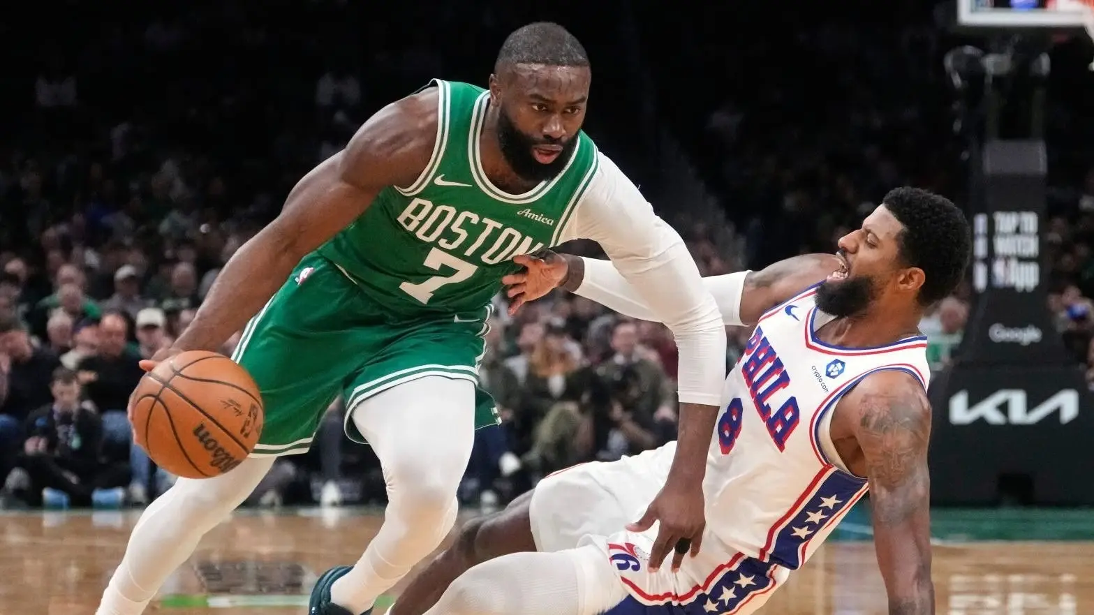 Celtics zou naar verluidt Brown hebben verhandeld aan Sixers in de NBA-kaskraker