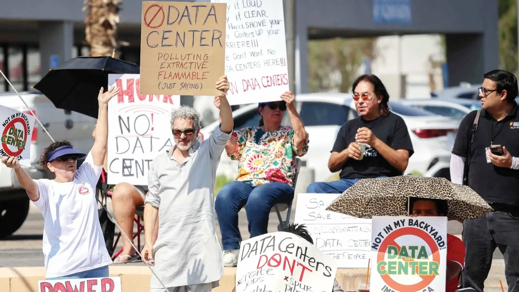 Datacentergevechten markeren de politiek wereldwijd
