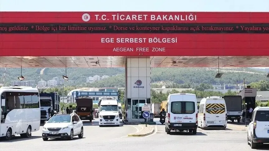 De vrije zones van Türkiye bereikten in het eerste halfjaar een recordexport van $6,6 miljard
