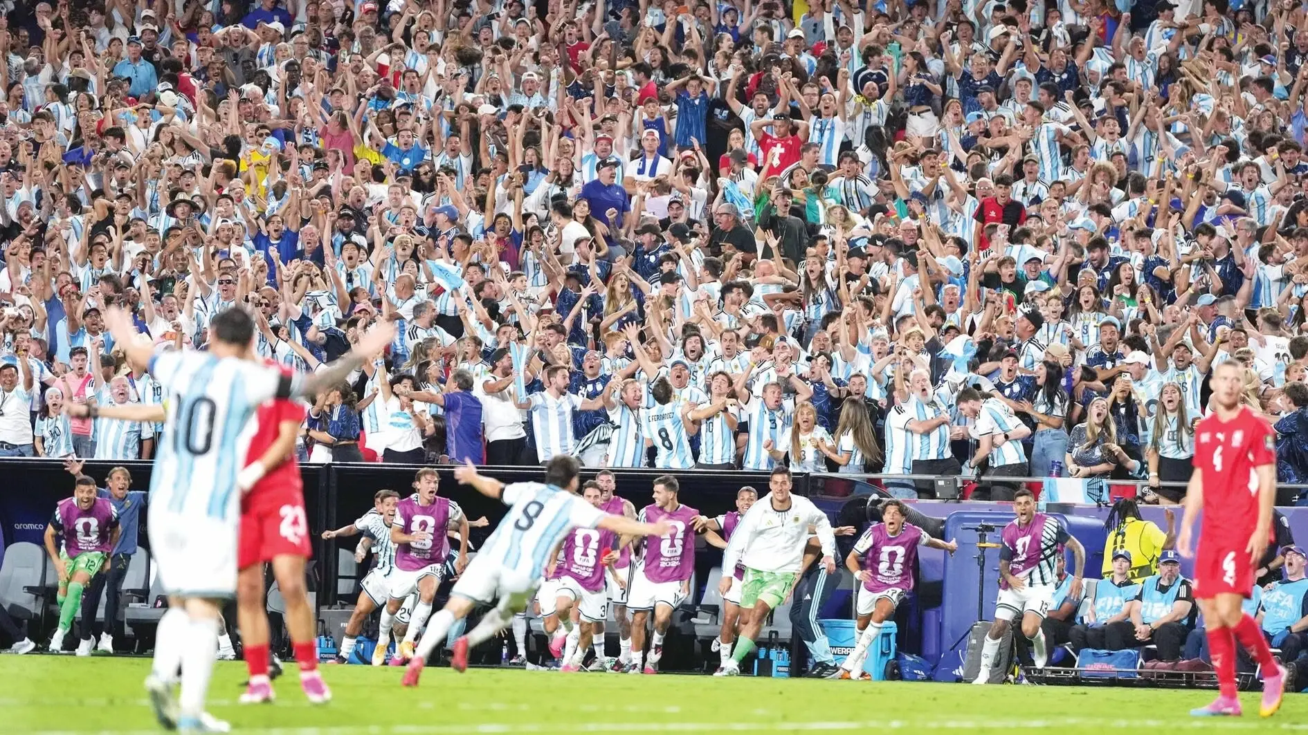 Engeland en Argentinië hernieuwen de bittere rivaliteit in de halve finale van het WK