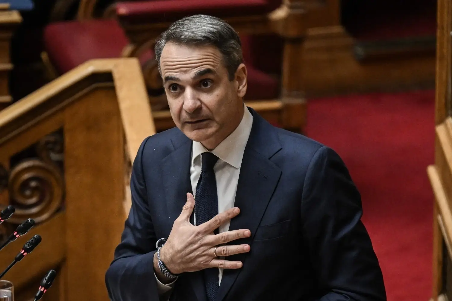 Mitsotakis roept op tot kalmte in de betrekkingen tussen Turkije en Griekenland