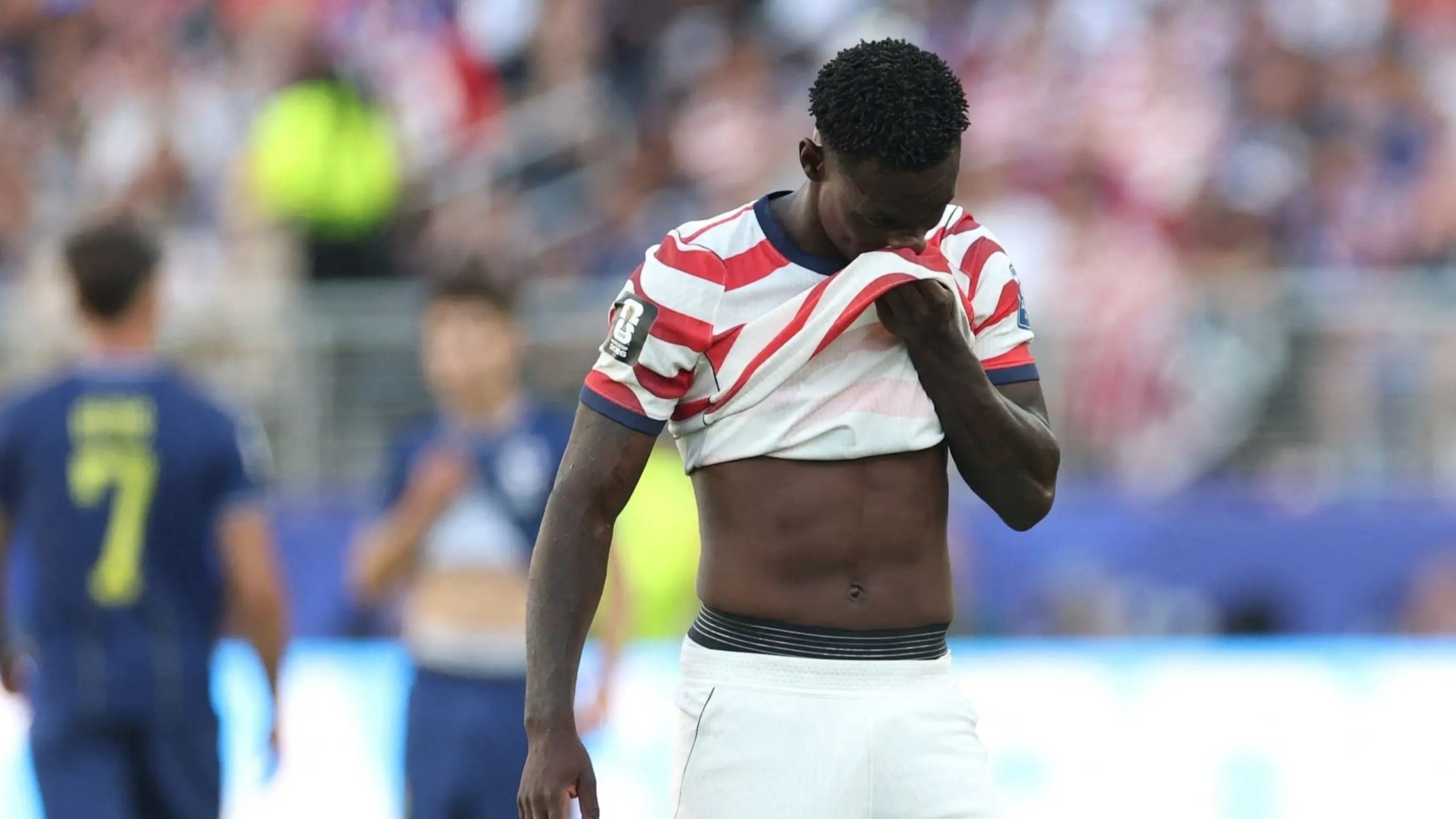 Pochettino zegt dat de fout van Balogun nooit een rode kaart is, omdat schorsing op de loer ligt